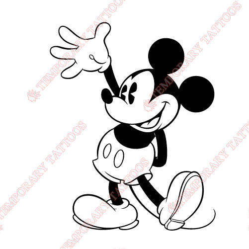 Mickey Mouse Customize Temporary Tattoos Stickers NO.827